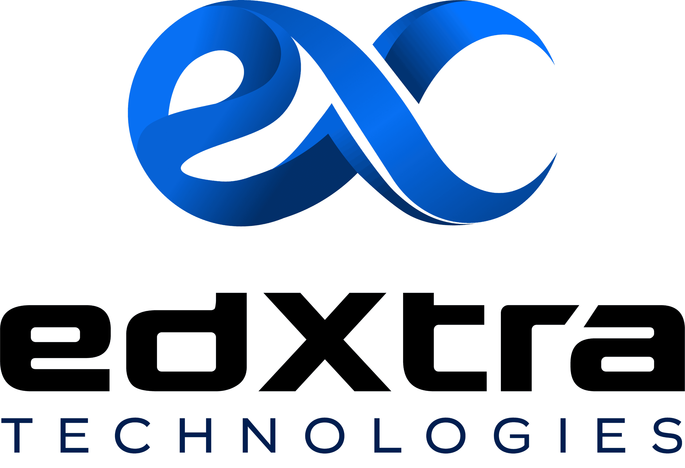 edXtra Stacked Format Logo